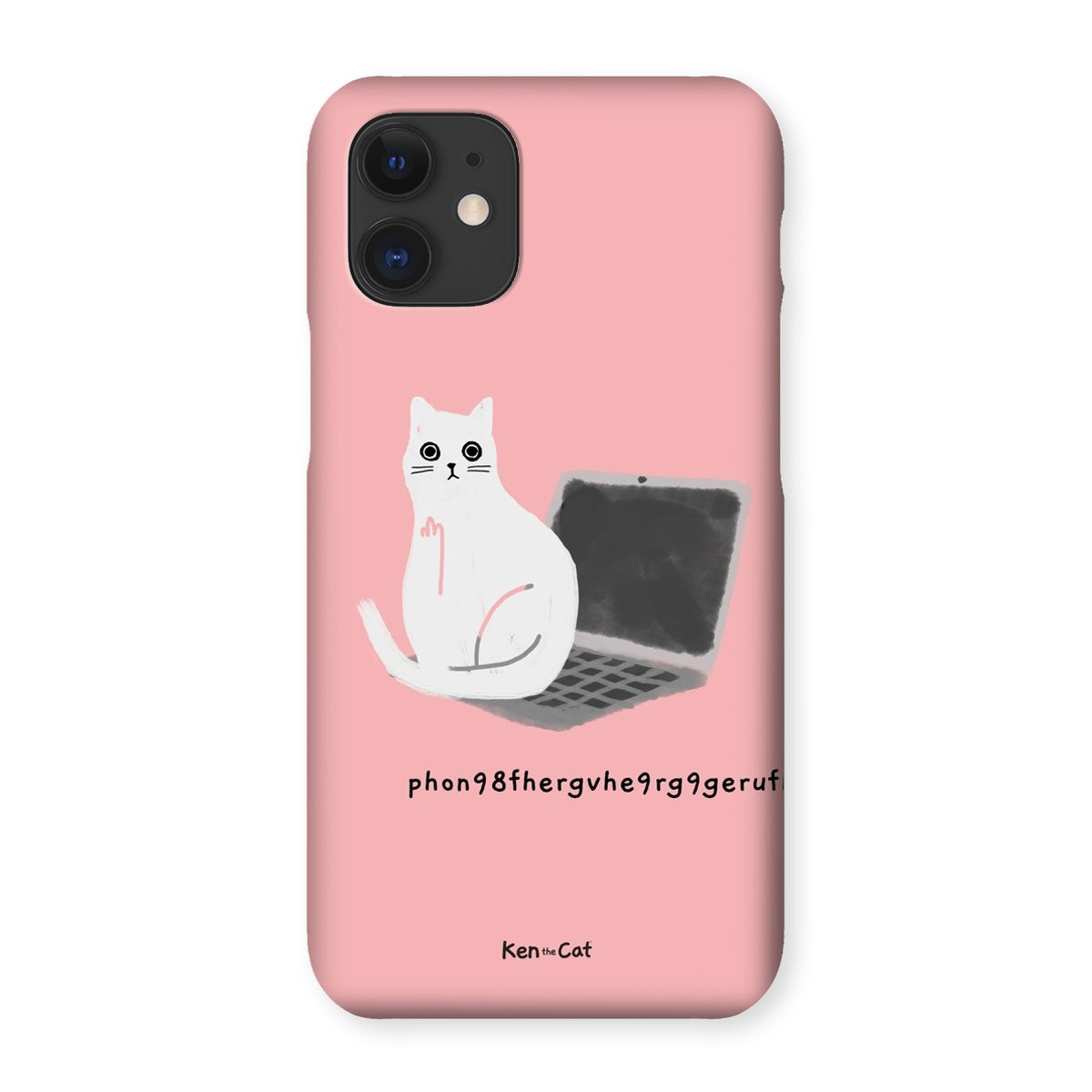 Laptop - Pink Phone Case