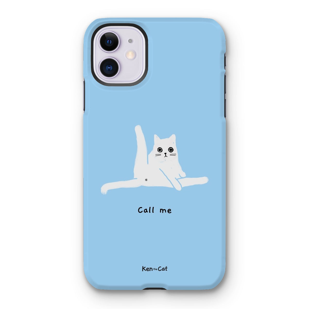 Call Me - Blue Phone Case