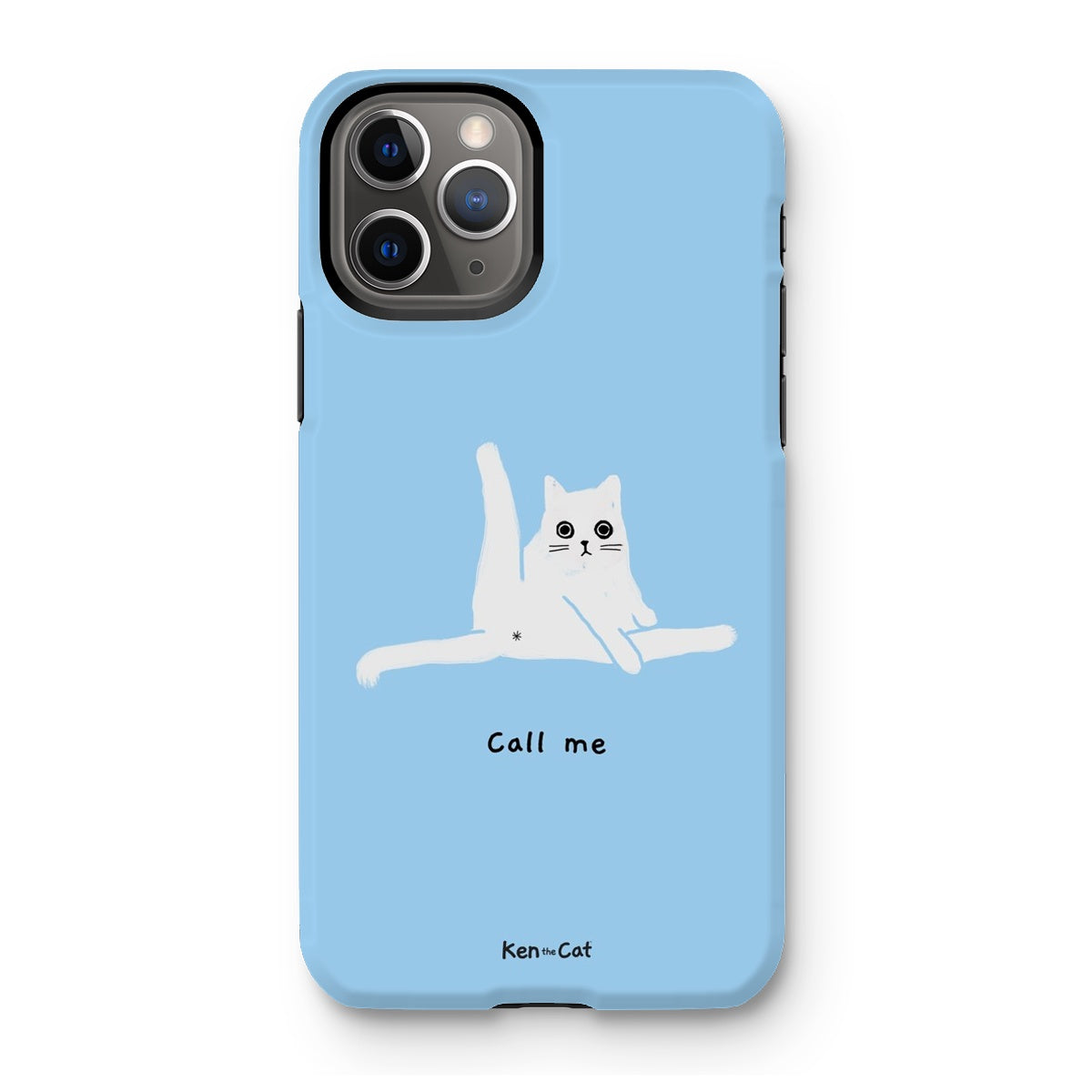 Call Me - Blue Phone Case