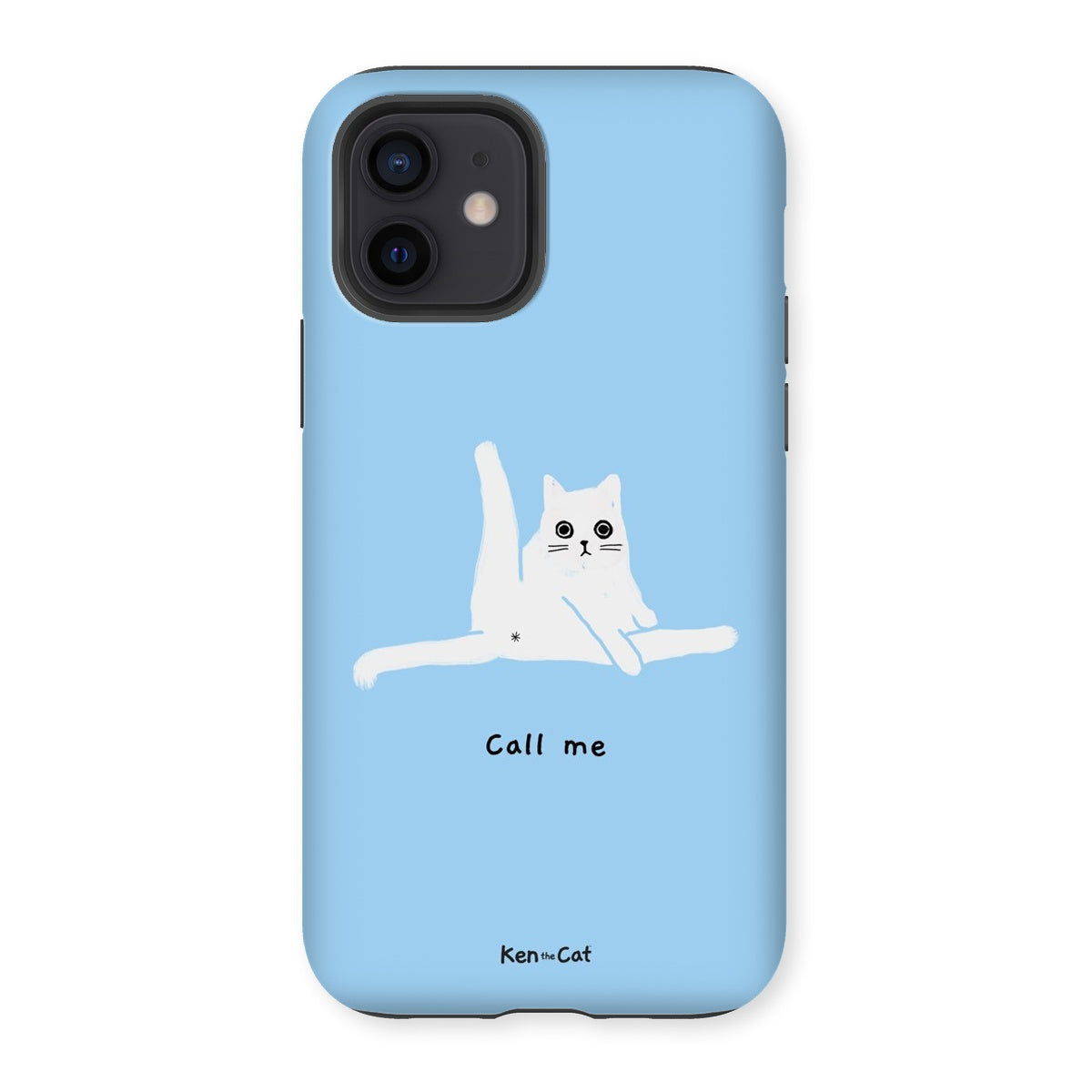 Call Me - Blue Phone Case