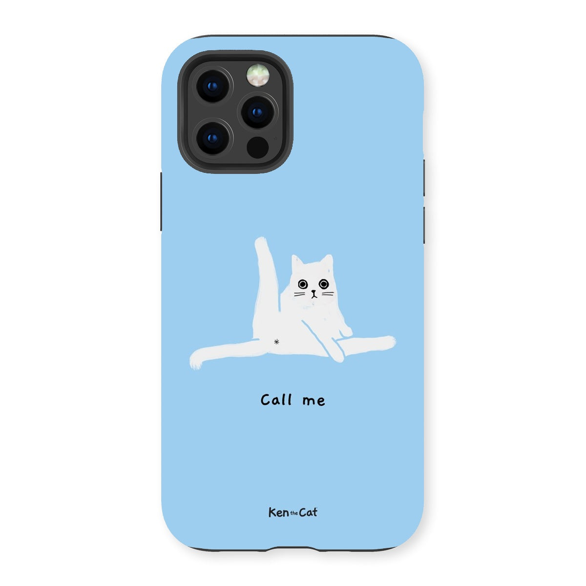 Call Me - Blue Phone Case