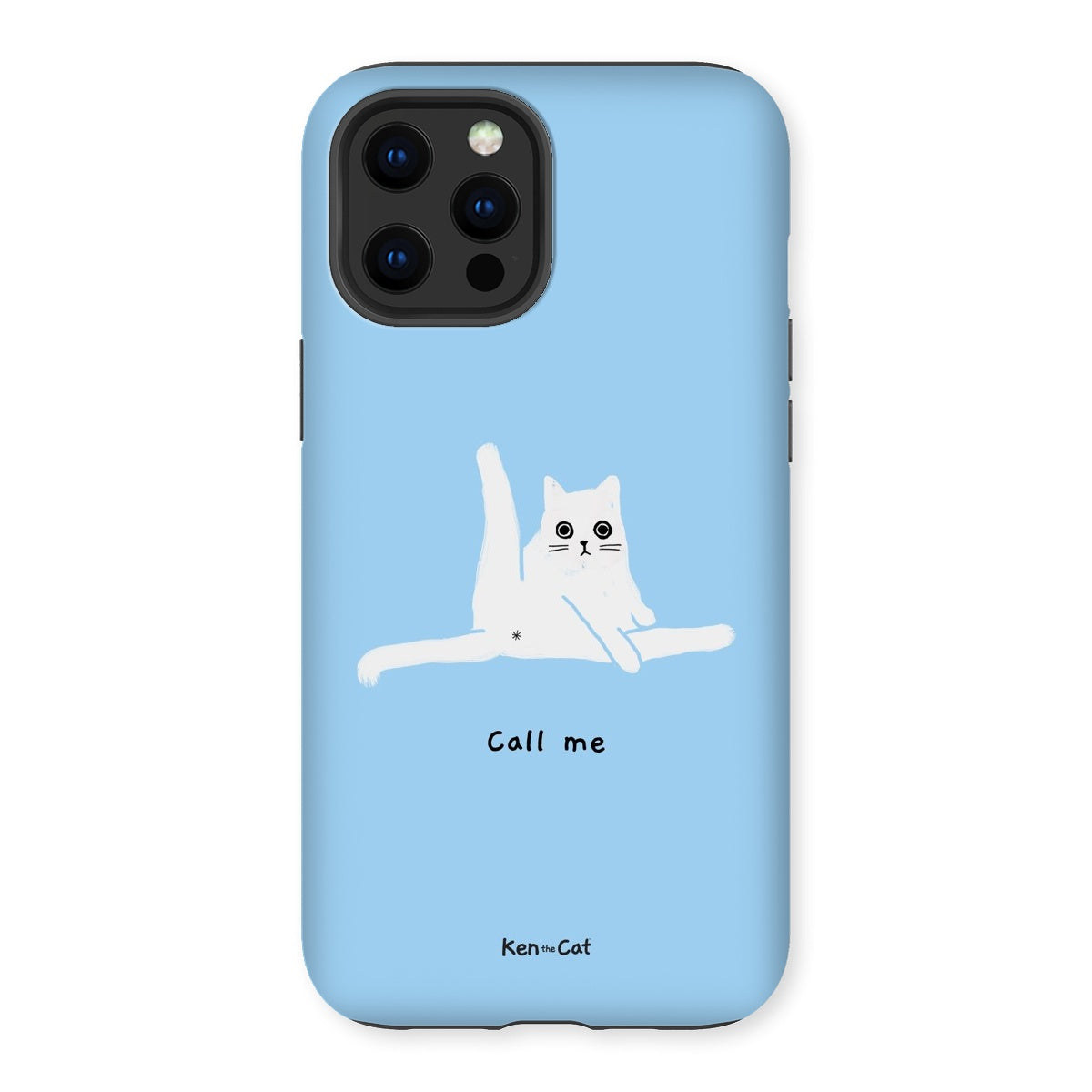 Call Me - Blue Phone Case