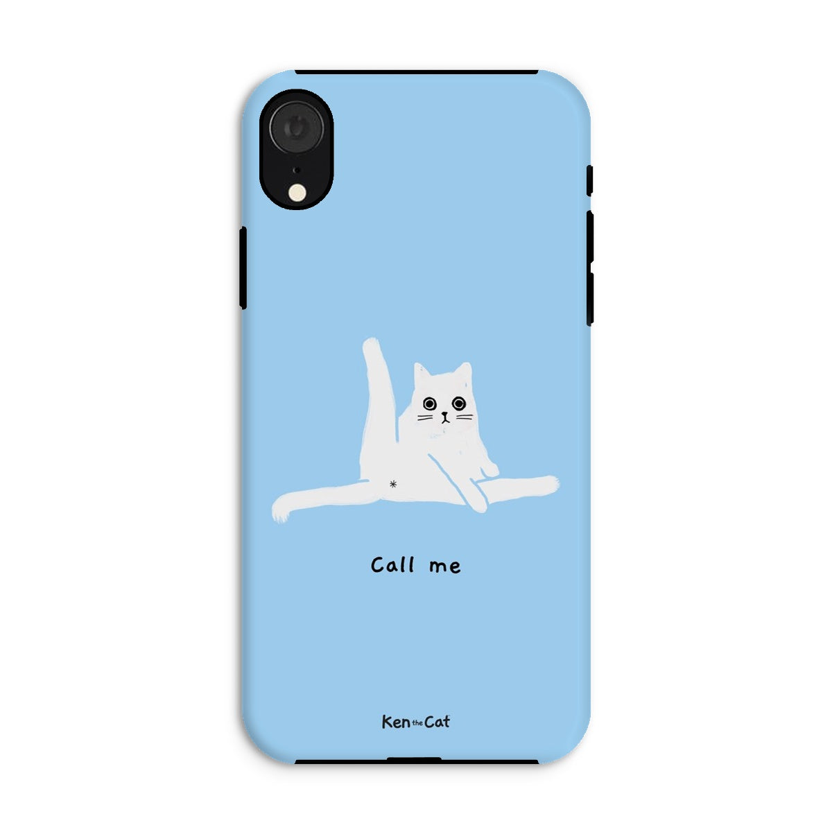 Call Me - Blue Phone Case