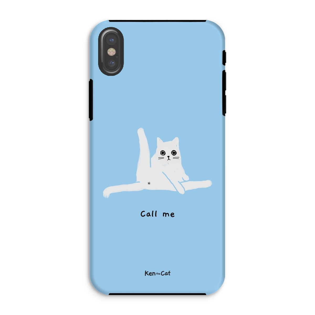 Call Me - Blue Phone Case