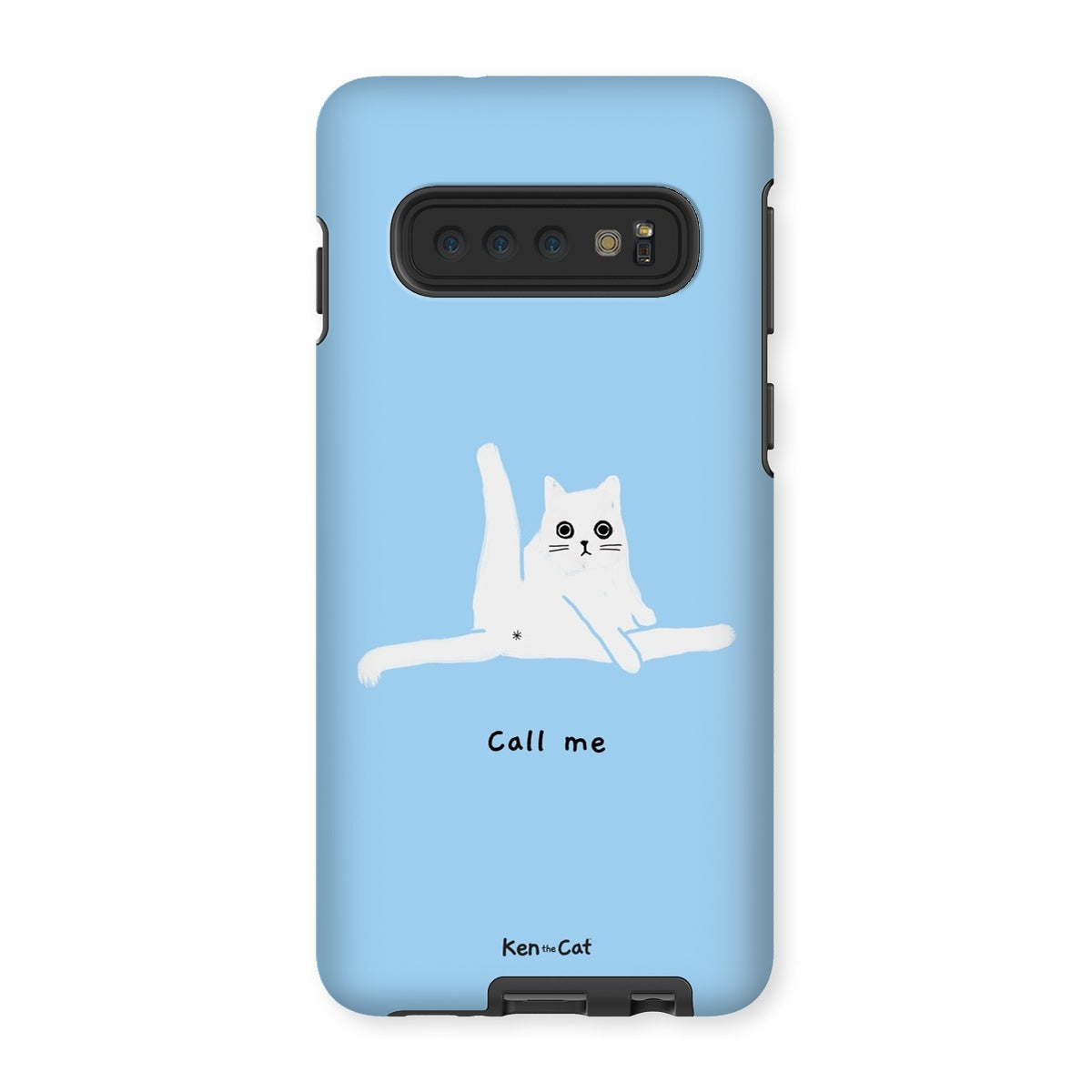 Call Me - Blue Phone Case