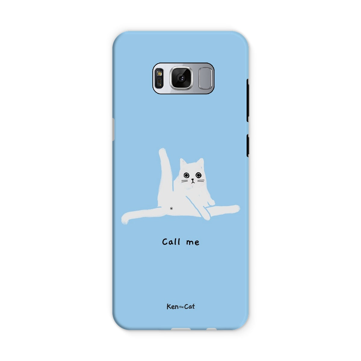 Call Me - Blue Phone Case